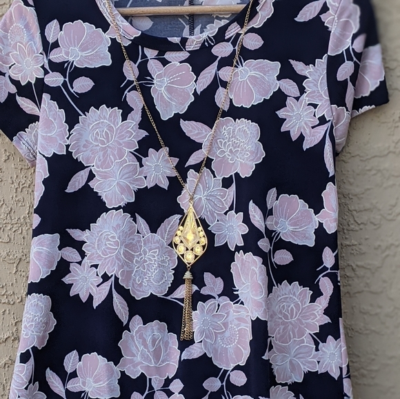 Tiffany & Grey Floral Summer Dress sz M - Picture 8 of 14